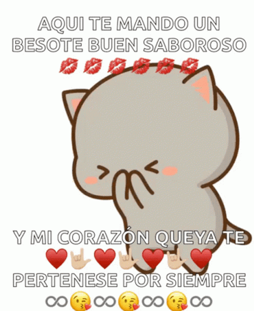 Besitos Surprised Goma GIF