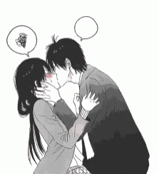 Besos Anime 220 X 244 Gif GIF