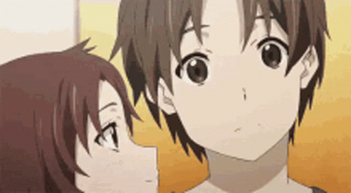Besos Anime 498 X 275 Gif GIF