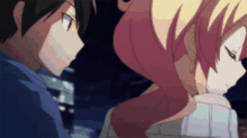 Besos Anime 498 X 278 Gif GIF