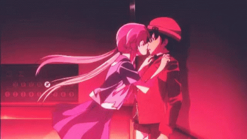 Besos Anime 498 X 281 Gif GIF