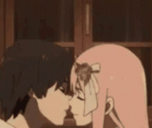 Besos Anime 498 X 417 Gif GIF