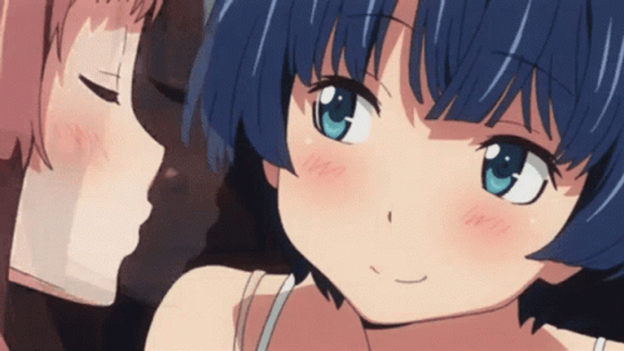 Besos Anime GIF