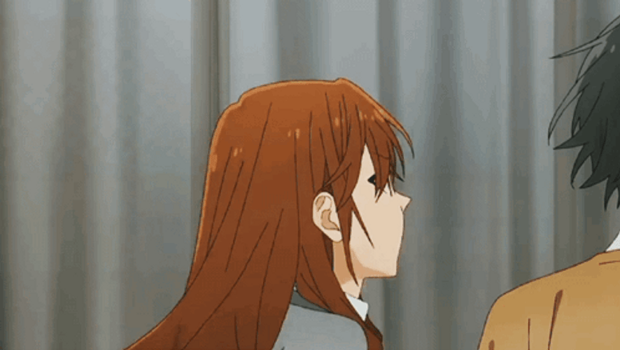 Besos Anime GIF