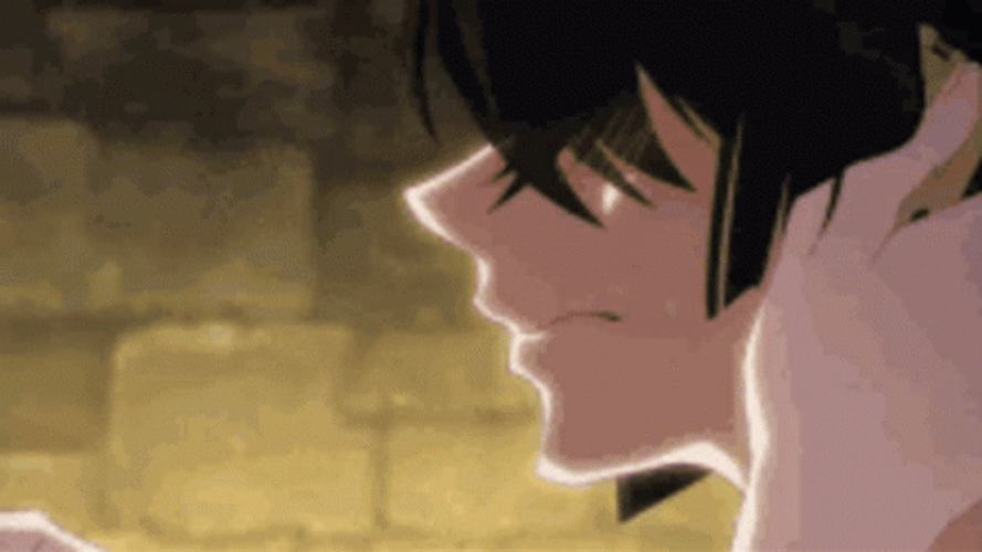 Besos Anime GIF