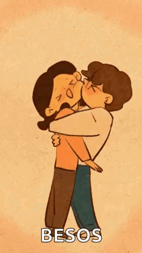 Besos Romanticos GIF