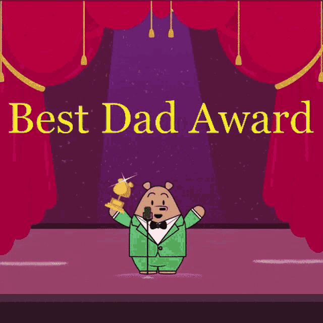 Best Dad Award GIF