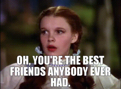 Best Friends Dorothy Gale Judy Garland GIF