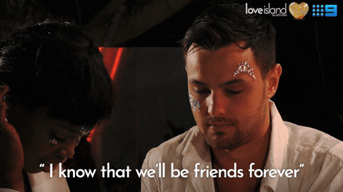 Best Friends Forever Hug Love Island Couple GIF