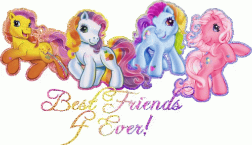 Best Friends Forever My Little Pony GIF