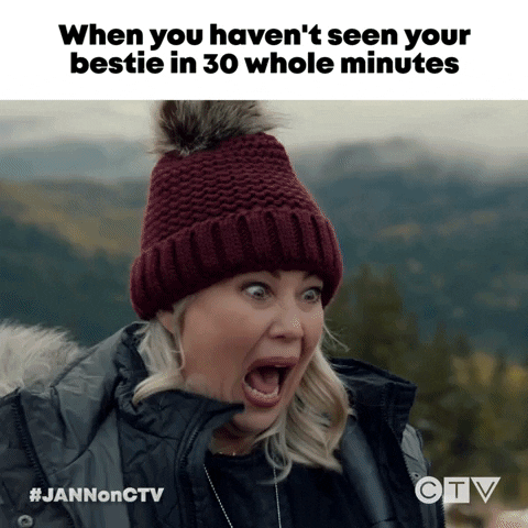 Best Friends Freaking Out Meme Jann 2019 GIF