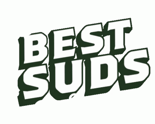 Best Suds Sticker Text Animation GIF