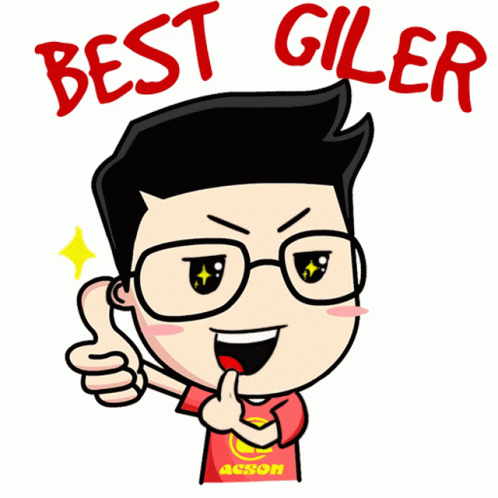 Best Thumbs Up Nerd Cartoon GIF