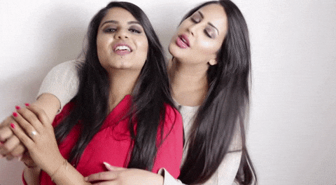 Besties Gets Physical Sometimes GIF