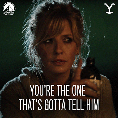 Beth Dutton You Are The One GIF