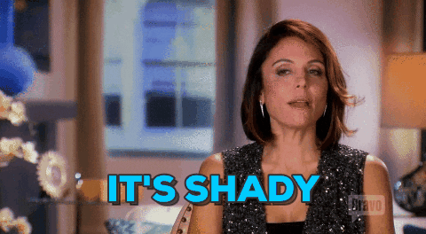 Bethenny Frankel Its Shady GIF