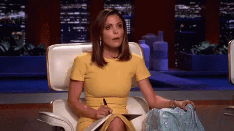 Bethenny Frankel Wowed In Shark Tank GIF