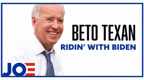 Beto Texan Ridin With Biden Billboard