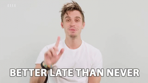 Better Late Than Never Antoni Porowski GIF