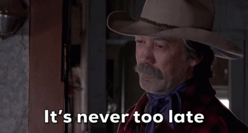 Better Late Than Never Old Man Advice GIF
