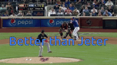 Better Than Jeter David Wright GIF