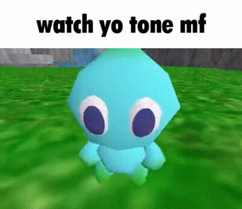 Better Watch Your Tone Sonic Meme GIF
