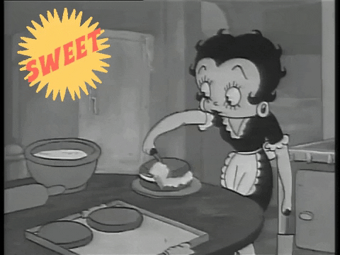 Betty Boop Baking Sweet GIF