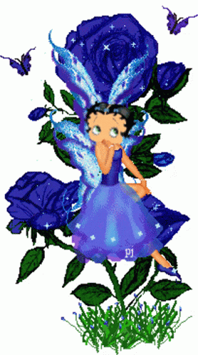 Borboletas Blue Butterfly Flapping Wings Stickers GIF