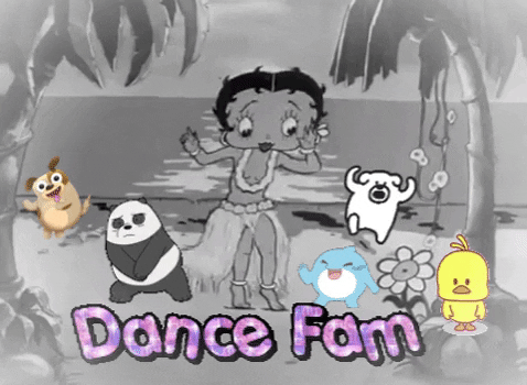 Betty Boop Dance Fam GIF