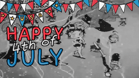 Betty Boop Happy 4th Of July GIF