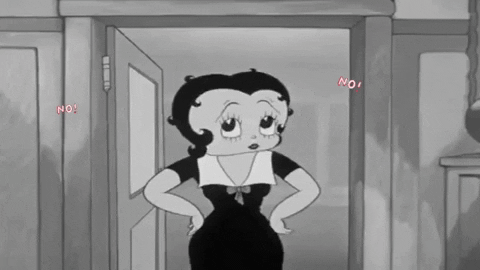 Betty Boop No GIF