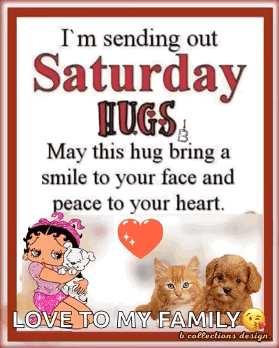 Betty Boop Saturday Hugs