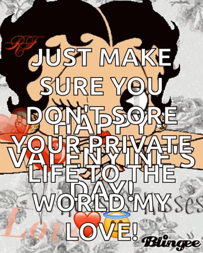 Betty Boop Warns About Privacy