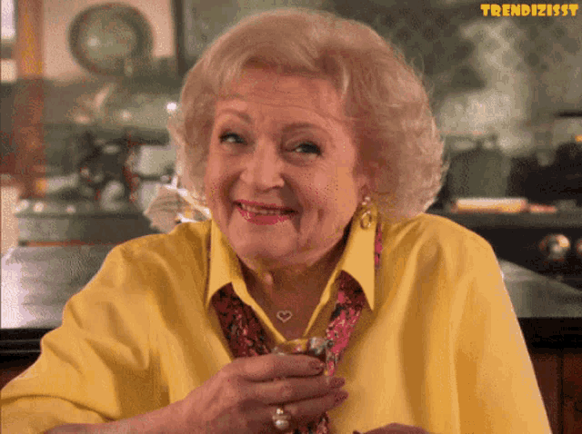 Betty White Cheers Gif GIF
