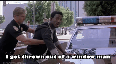Beverly Hills Cop Axel Getting Arrested GIF