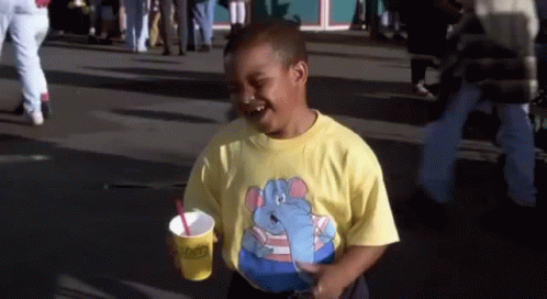 Beverly Hills Cop Laughing Kid GIF