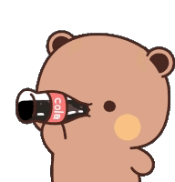 Bevo Cola Drink Yum GIF