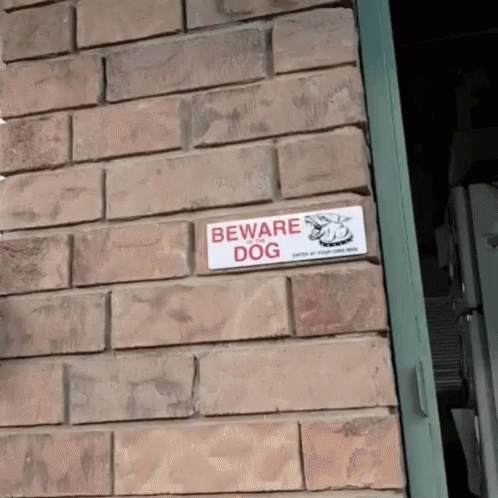 Beware Of Dogs Wiener Wednesday Scary GIF