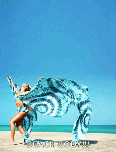 Beyonce Beach Body GIF