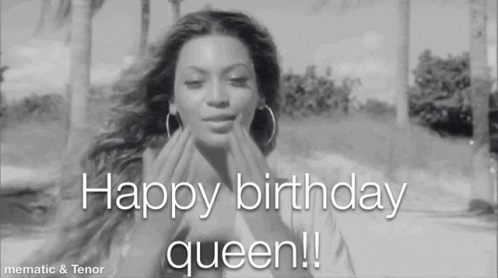 Beyoncé Blow A Kiss Birthday Queen GIF