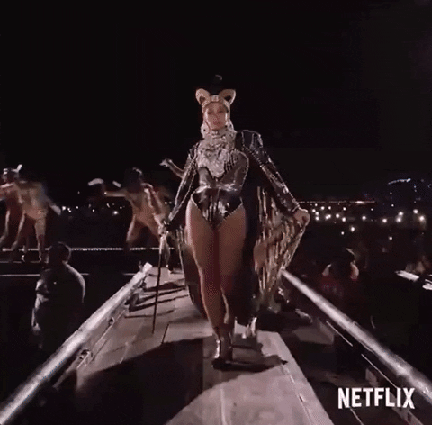 Beyonce Home Coming Walk GIF