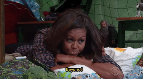 Beyonce Michelle Obama GIF