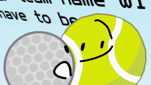Bfb Tennis Ball Happy GIF