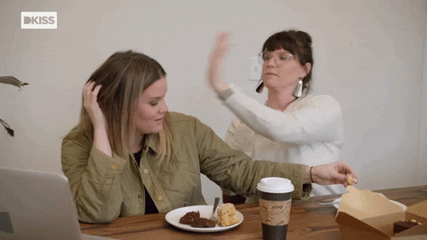 Bff Failed High Five GIF