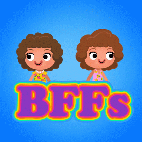 Bffr Bffs Girls High Five GIF