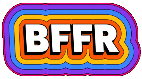 Bffr Bold Colorful Text GIF