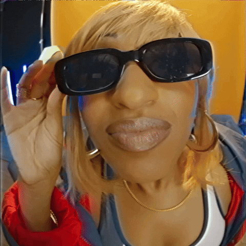 Bffr Girl Removes Glasses Looks Head Toe GIF