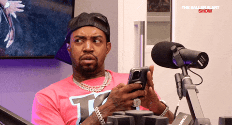 Bffr Guy Holding Phone Looks Someone Disbelief GIF