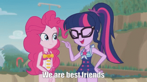 Bffr Twilight Sparkle Pinky Pie Bff Forever GIF
