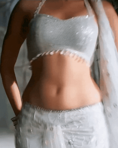 Bhagyashree Navel Gif GIF